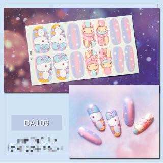 Set 14 miếng dán móng tay nghệ thuật