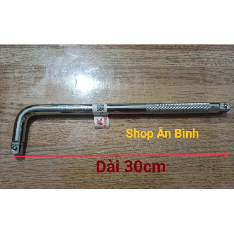 Cần Siết Chữ L 12&quot; Dùng Đầu 1/2 Nhật Hiệu KAPUSI Hàng Cao Cấp