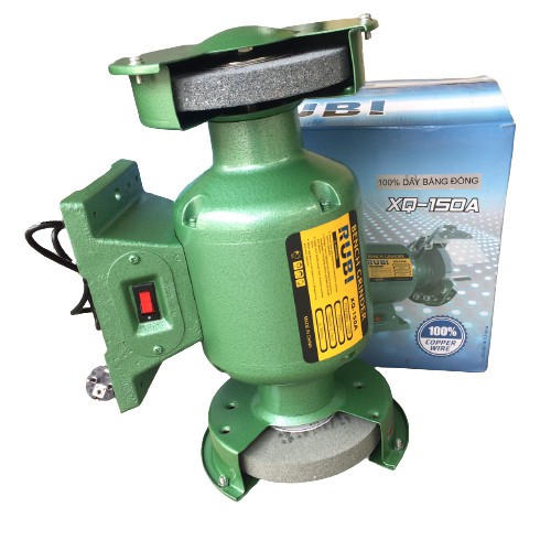 MÁY MÀI HAI ĐÁ RUBI R150 550W LOẠI 1/3HP VÀ 1/2HP - BẢO HÀNH 12 THÁNG