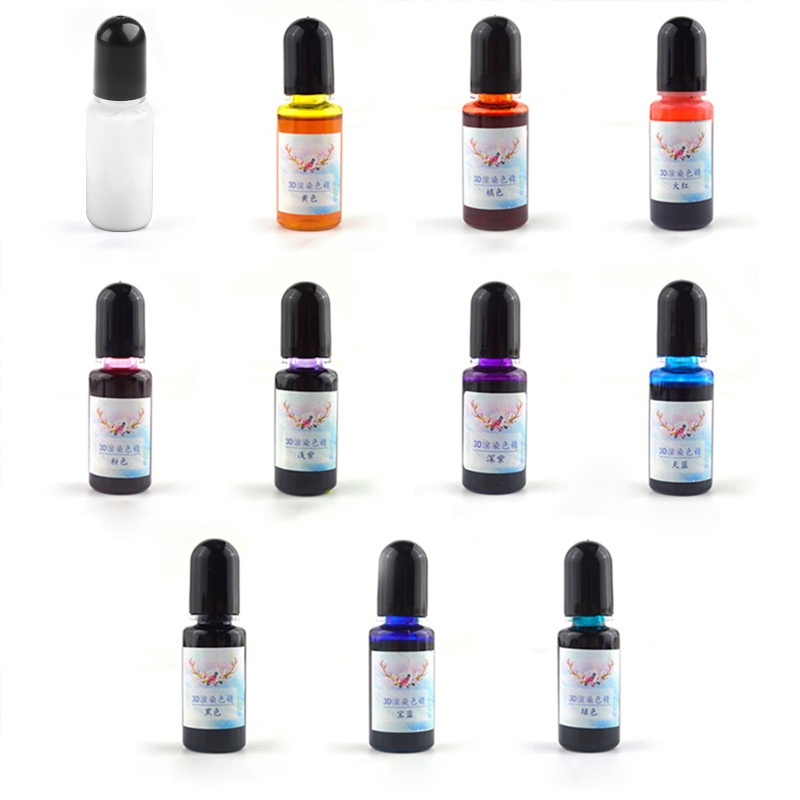 Thuốc Nhuộm Màu Epoxy Resin UV Dạng Lỏng Trong Suốt Không Độc Hại