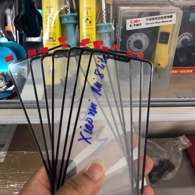 Kính Mi 8 lite 2018( tai thỏ) Đen