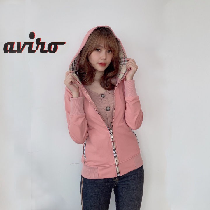 Áo Khoác Nữ 6 Túi Cao Cấp Chống Nắng Dây Kéo Viền Aviro Vn