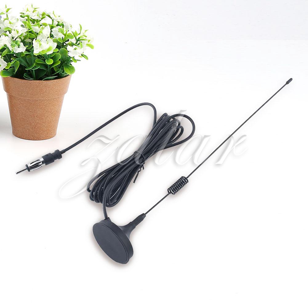 Ăng ten bắt tín hiệu radio AM / FM cho xe hơi bằng cao su + kim loại dài 3m cao 27cm | BigBuy360 - bigbuy360.vn