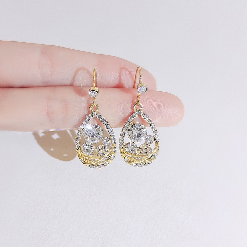 Khuyên tai JIUDUOLAN dáng dài tạo hình độc đáo thời trang cho nữ