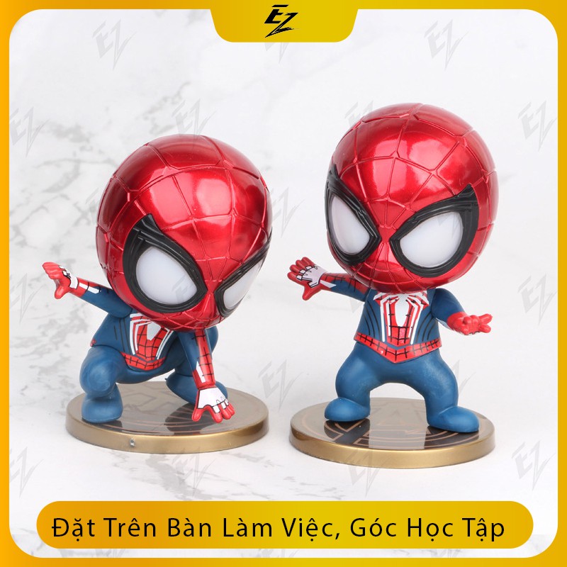 Set 5 Mô Hình Người Nhện Spider Man Bằng Nhựa