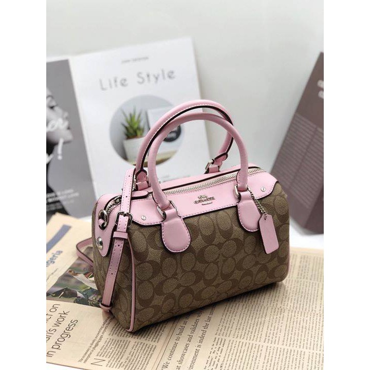 Túi Coach dạng trống mini size 20