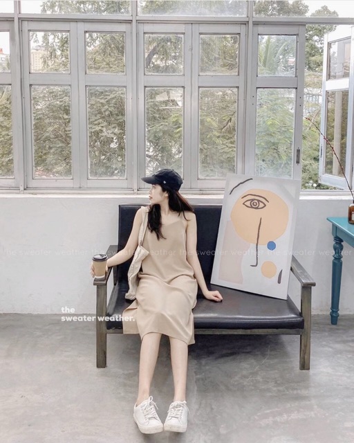 Váy 2 dây nữ hàng thiết kế | BigBuy360 - bigbuy360.vn