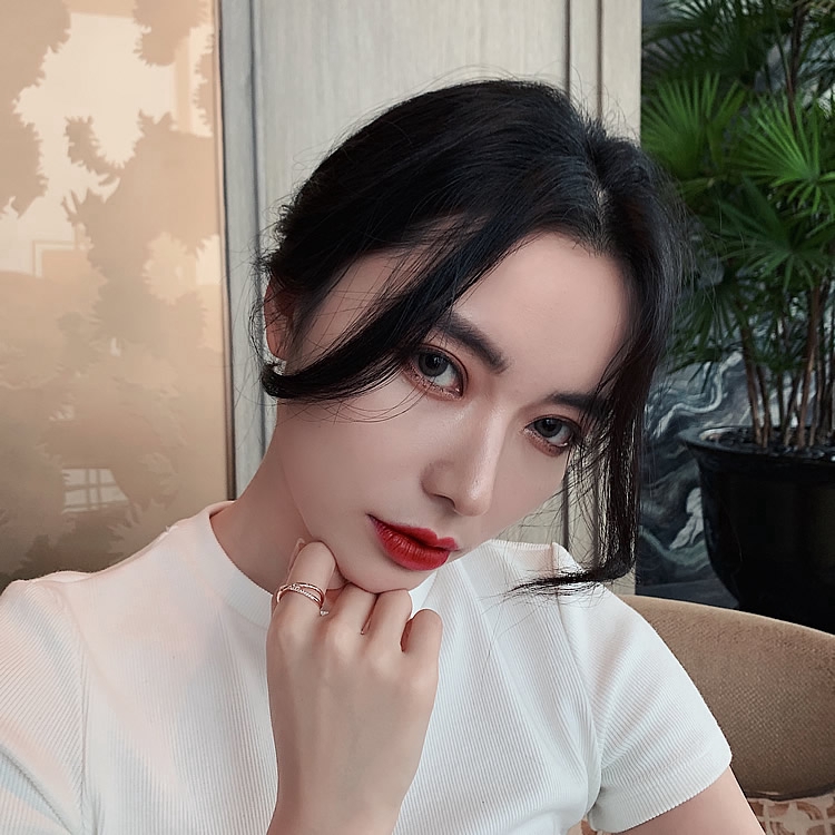 XiaoboACC Nhẫn Thiết Kế Hở Có Thể Điều Chỉnh Phong Cách Hàn Quốc Cá Tính