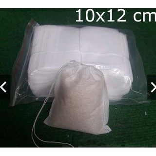 100 chiếc túi lọc trà kích thước 10 x 12 cm đựng phân tan chậm