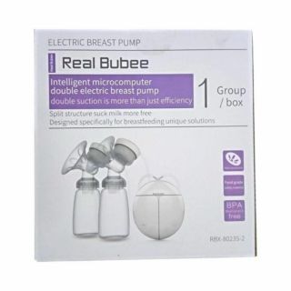 Máy hút sữa điện đôi Real Bubee - dây nguồn USB
