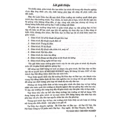 Sách - Giáo Trình An Toàn Lao Động (DN)