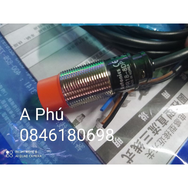 Cảm biến tiệm cận PR18-8DP  (PNP-No)