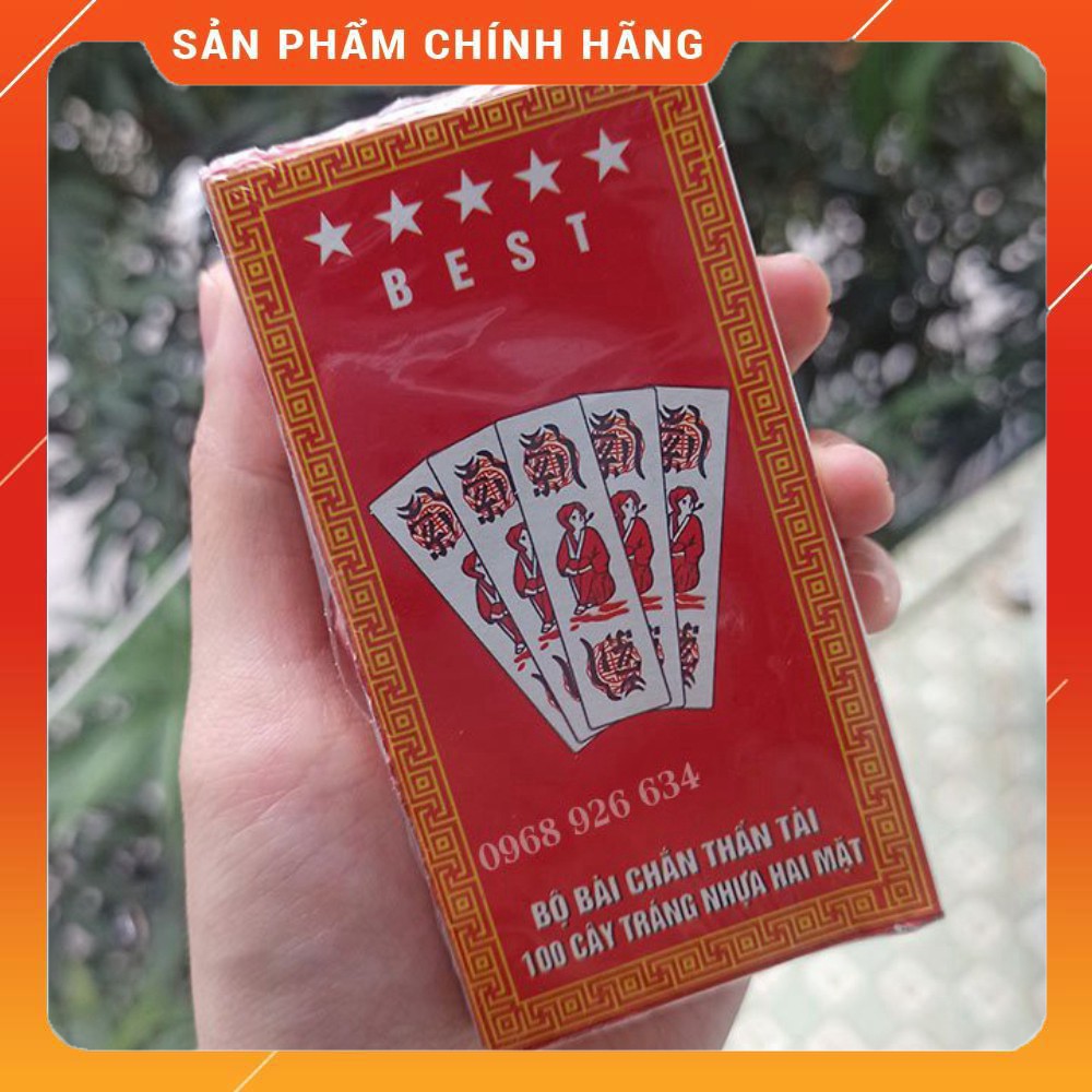 [XẢ KHO 3 NGÀY] 💥Bộ bài chắn 100 quân loại cao cấp (1 bộ)💥