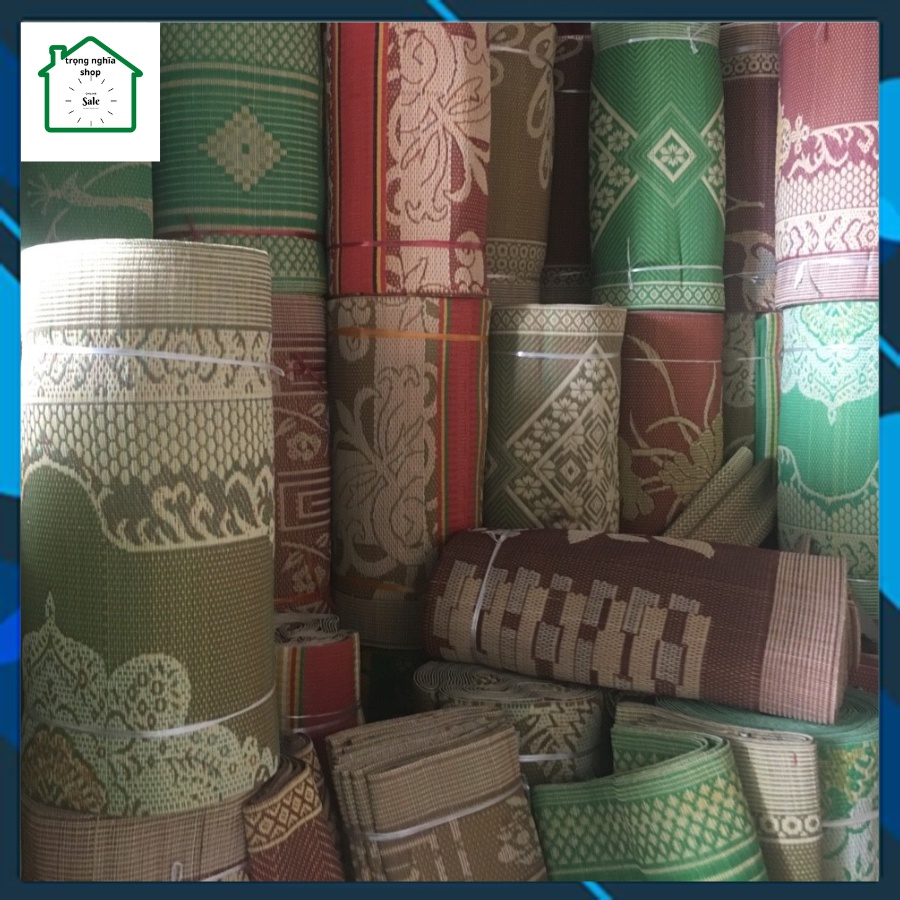 Chiếu nhựa gấp gọn 0,8m,0,9m,1,0m,1m2,1m5,1m6,1m8,chiếu nhựa ăn cơm 1m8x3m,1m8x4m mầu ngẫu nhiên