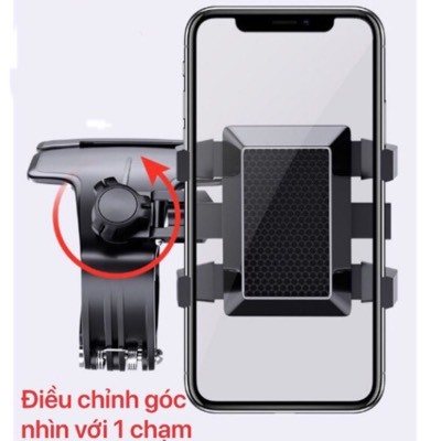 [MẪU 2021] Giá kẹp đỡ điện thoại xoay 360 độ chống rung gắn taplo tấm chắn nắng gương chiếu hậu xe ô tô, xe hơi | BigBuy360 - bigbuy360.vn