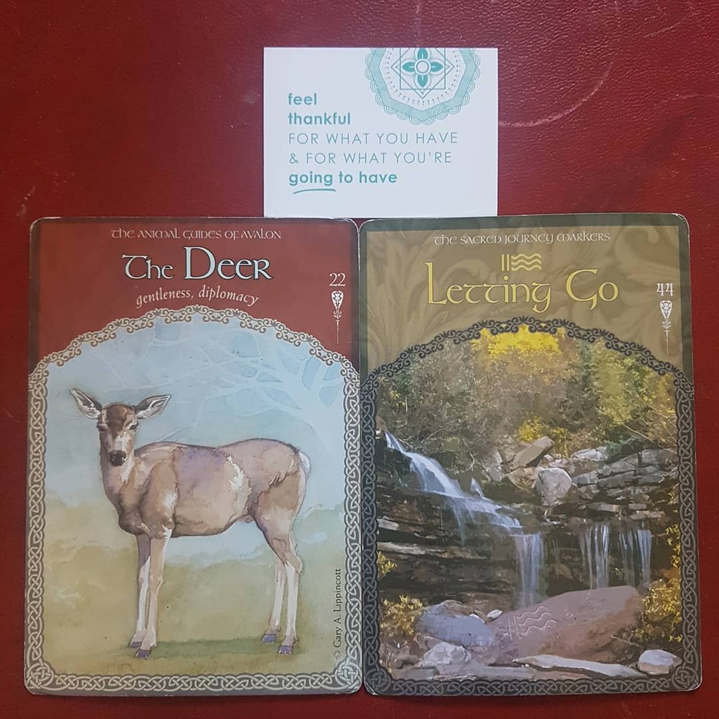 Bài Wisdom of Avalon Oracle Cards