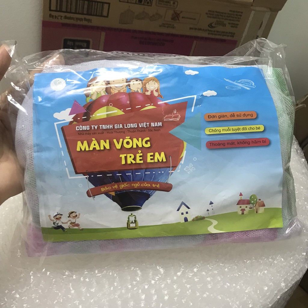 Màn võng chống muỗi cho bé, mùng võng, màn võng trẻ em