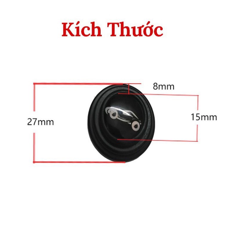 Nút giảm chấn - nút cao su dán giảm lực đóng cửa ô tô chống sốc bảo vệ cửa xe phụ kiện ô tô Mộc Lan