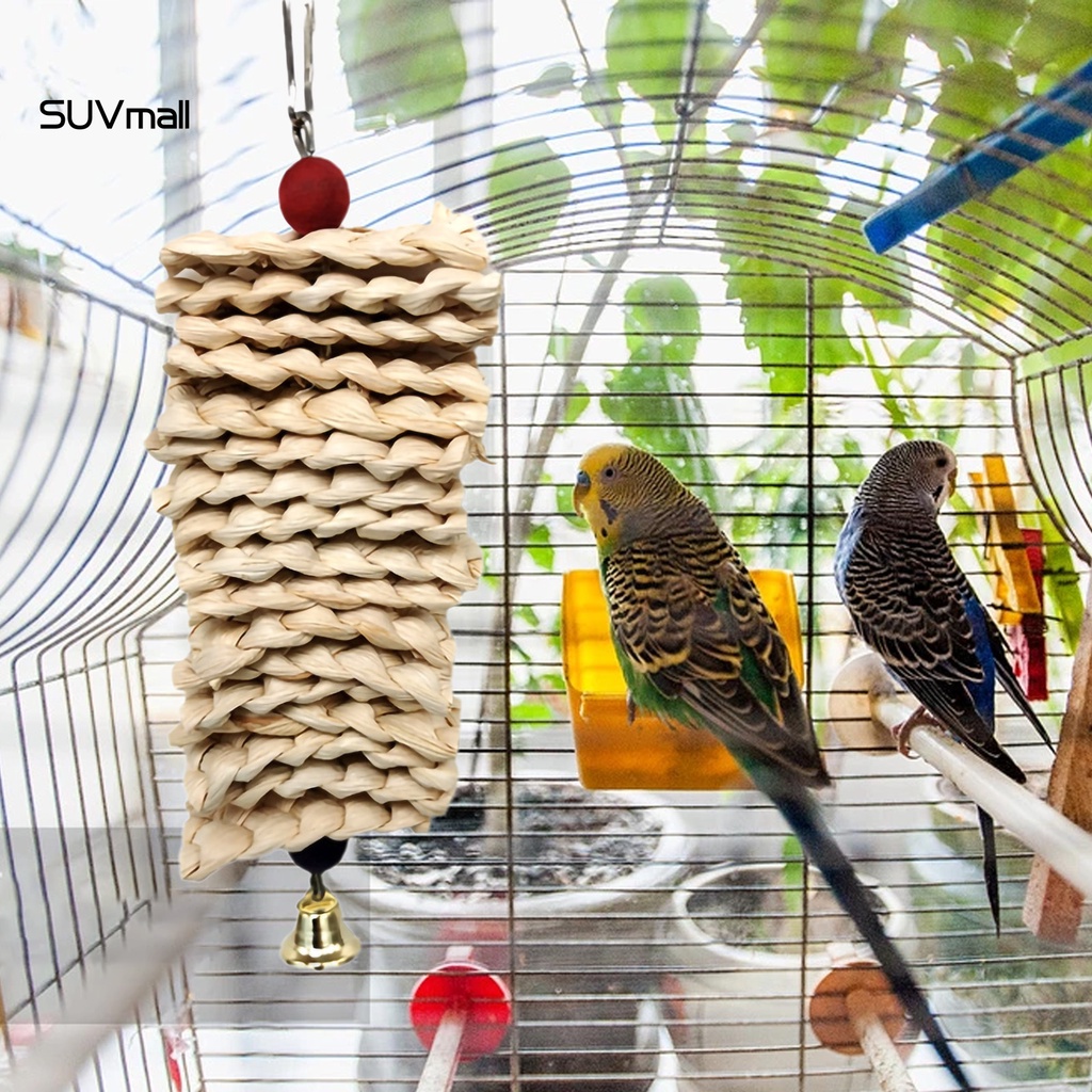 Đồ chơi nhai gặm giảm căng thẳng cho chim vẹt