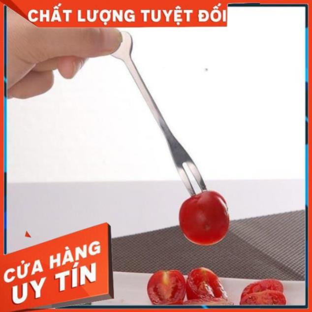 Hot -  Dĩa ăn hoa quả - ăn bánh bằng inox bền đẹp nhỏ xinh HCM.