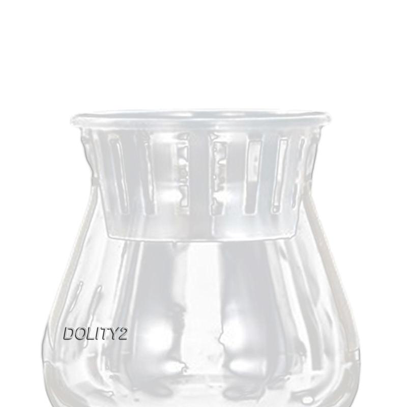 Set 2 Bình Hoa Trong Suốt Dùng Trang Trí Tiệc Cưới