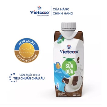 Sữa dừa socola Vietcoco 330ml
