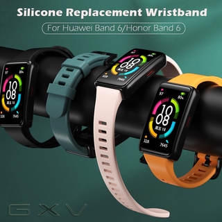 Dây đeo silicon thể thao thay thế cho đồng hồ thông minh Huawei Band 6 / Honor Band 6