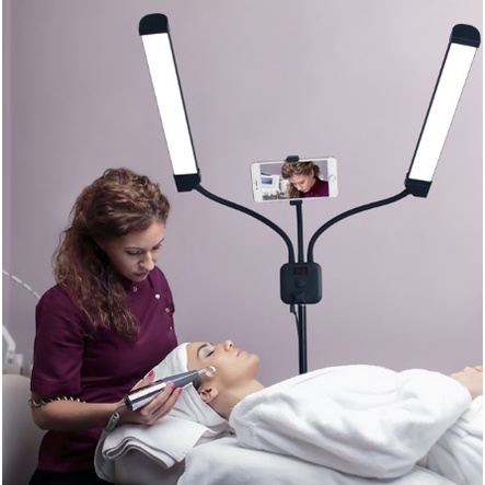 Đèn led Spa, đèn led Phun Xăm, Nối Mi 2 Râu