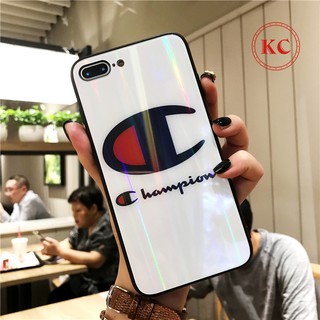 Ốp lưng kính Iphone - Champion