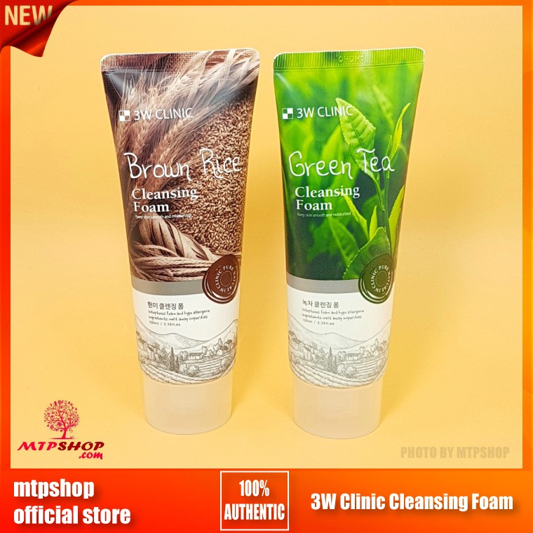 Sữa Rửa Mặt 3W Clinic Cleansing Foam 100ml | BigBuy360 - bigbuy360.vn