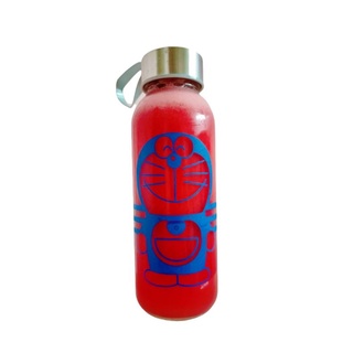 💎BÌNH THỦY TINH 330ML DORAEMON