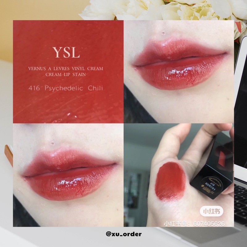 [SẴN] Son kem bóng YSL Vinyl màu 416 và Oil-in-Stick màu 120 bản Limited - CHÍNH HÃNG ĐỦ BILL | BigBuy360 - bigbuy360.vn