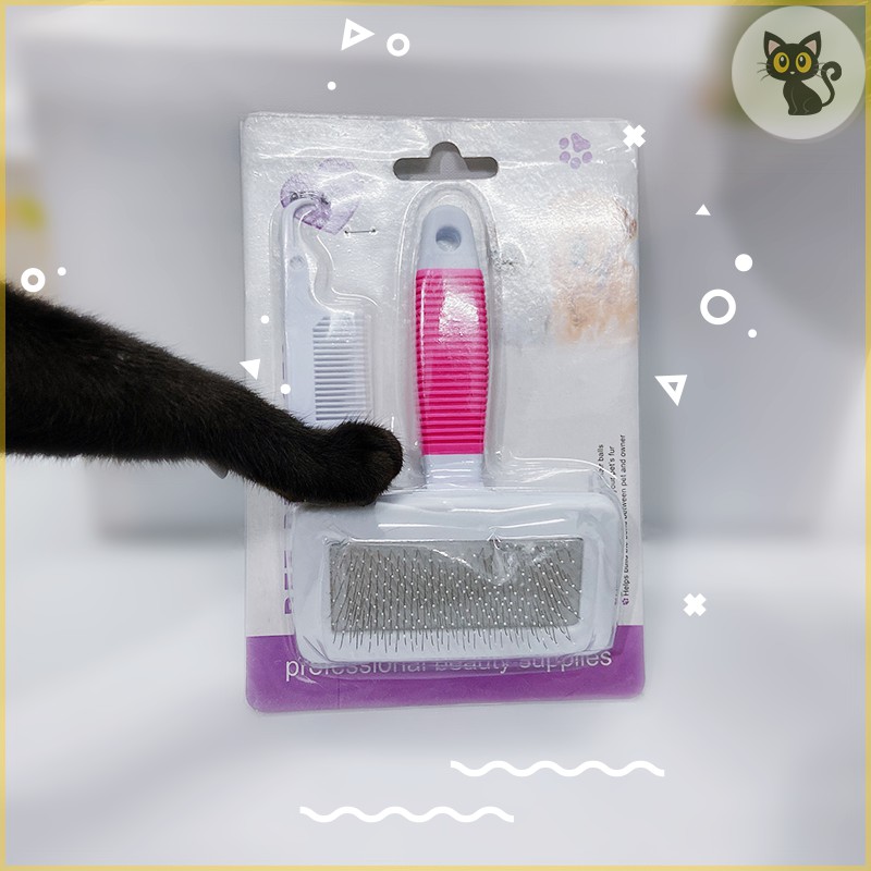 Lược cho mèo (Màu xanh chuối)