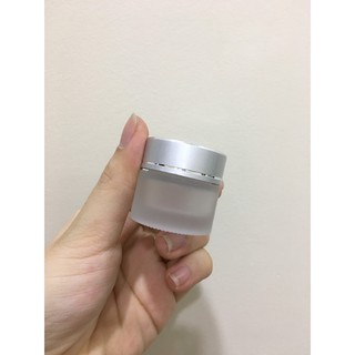 Hũ thủy tinh nắp bạc 10ml