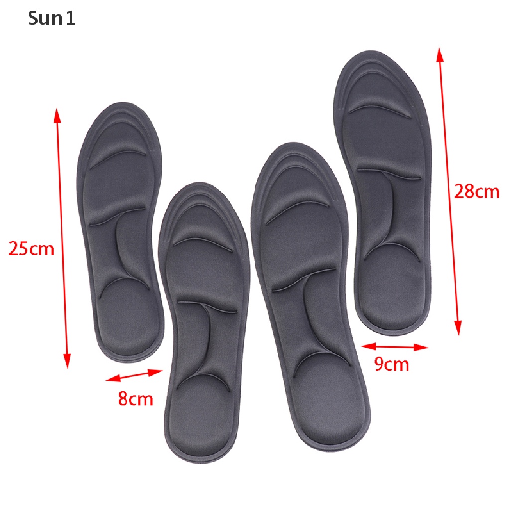 Đế Lót Giày Thể Thao Khử Mùi 5D Thoáng Khí Dành Cho Nam Và Nữ Sun1