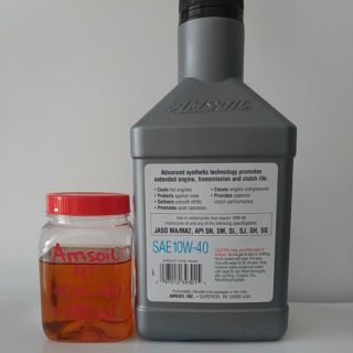1,1 lít Amsoil 4T 10W-40 cho winner