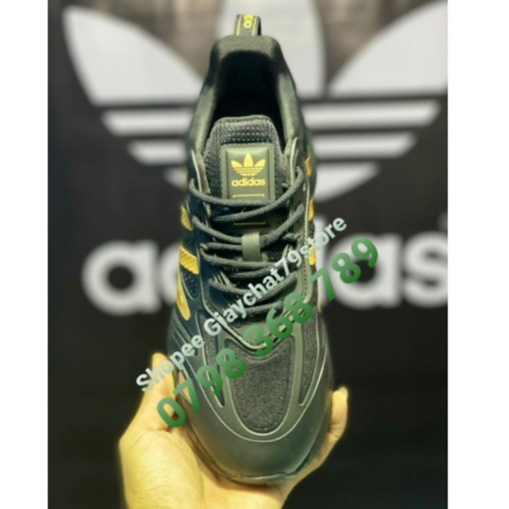 Giày adidas ZX 2K Boost 2.0  FullBlack/God Nam   GIAYCHAT79STORE