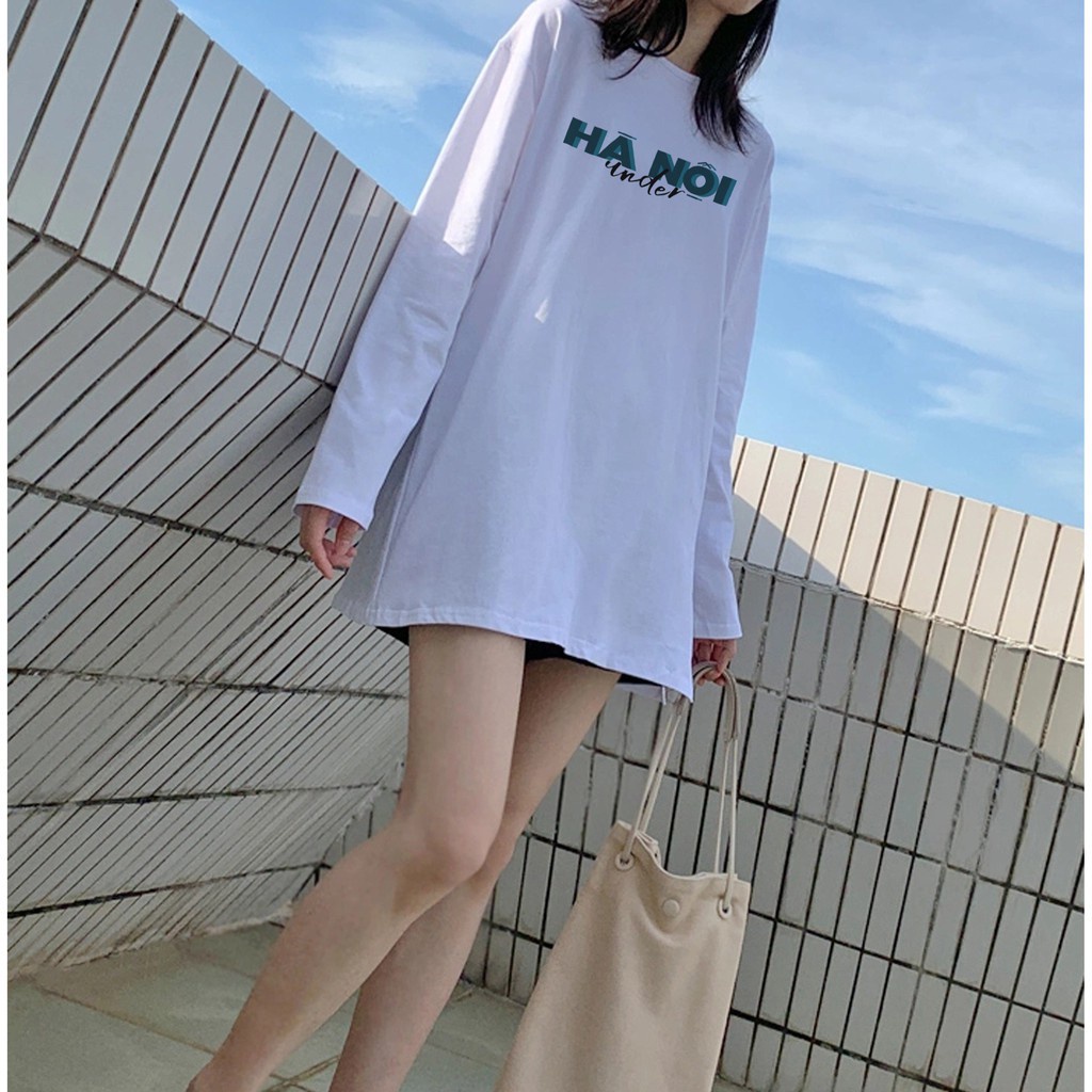 Áo sweater LOGO under Hà Nội Form Rộng Áo hoodie UNISEX Nam Nữ- In Hình Local Brand AN02 | BigBuy360 - bigbuy360.vn