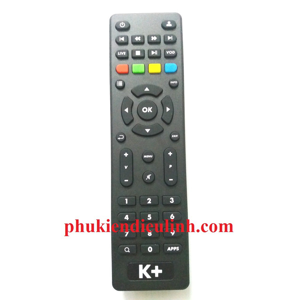 ĐIỀU KHIỂN ĐẦU THU TV BOX K+(HÀNG CHÍNH HÃNG)