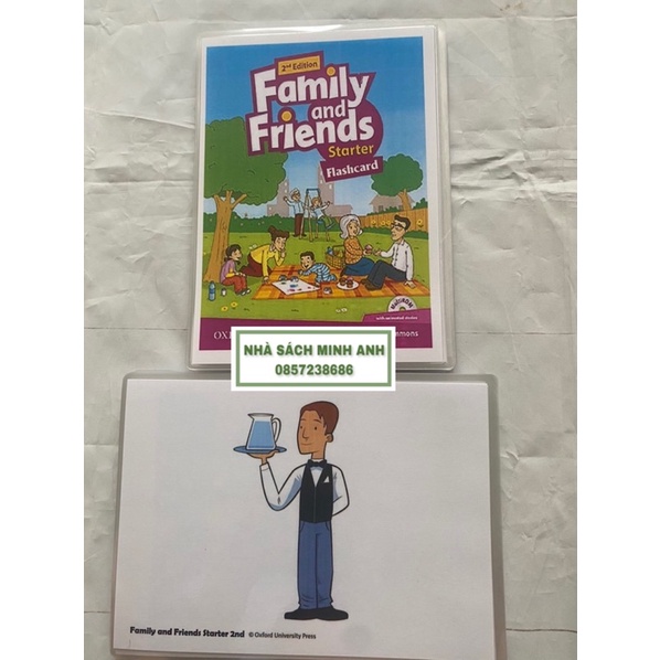 Flashcard FAMILY AND FRIENDS STARTER (2nd)