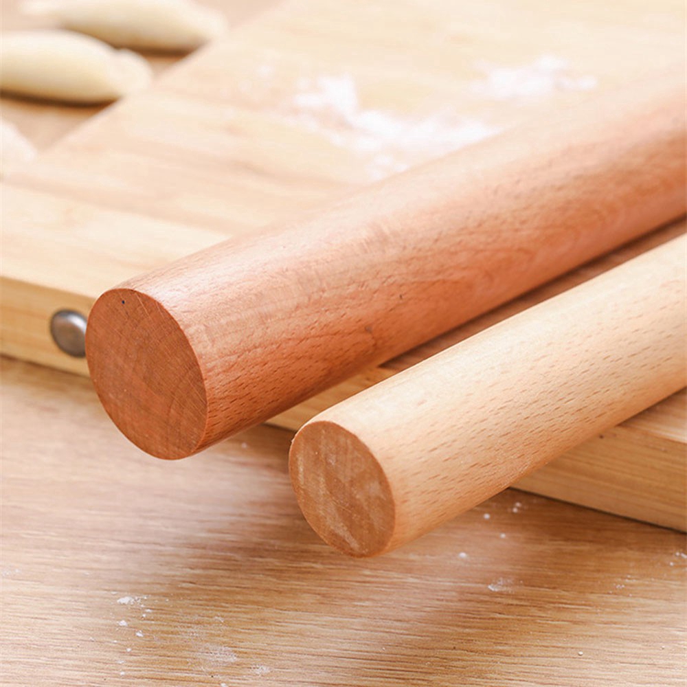 Cây Lăn Bột Làm Bánh Bằng Gỗ