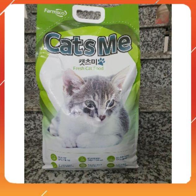 Thức ăn cho mèo CatsMe nhập khẩu Hàn Quốc - Túi 5kg - cho mèo trên 2 tháng tuổi Giảm mùi đại tiểu tiện Tăng cường hệ miễ