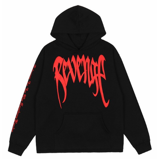 Revenge Áo len có mũ trùm đầu thông thường của nam và nữ mới