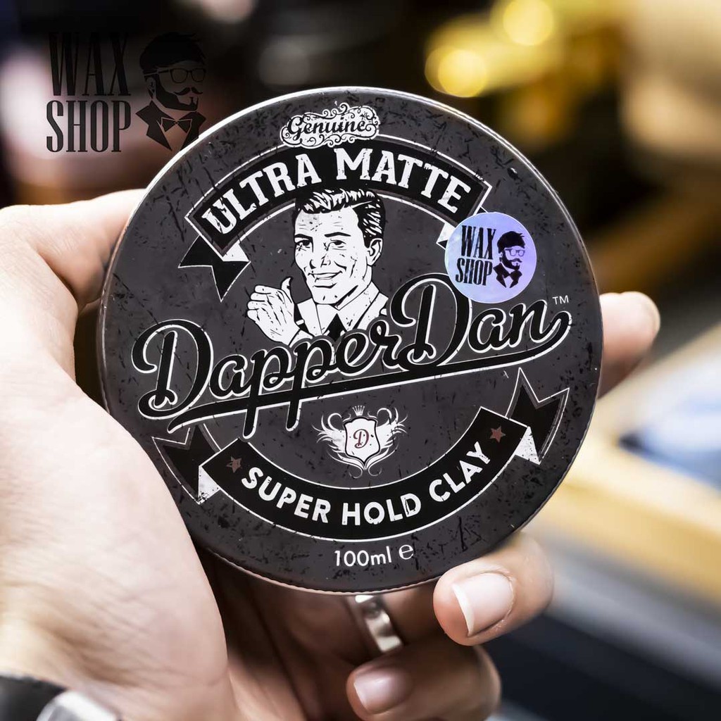 Sáp Vuốt Tóc Dapper Dan Ultra Matte ⚡[Chính Hãng]⚡Siêu Giữ Nếp Tóc tới 24 Tiếng, Tặng Kèm Pre-Styling Oil và Lược