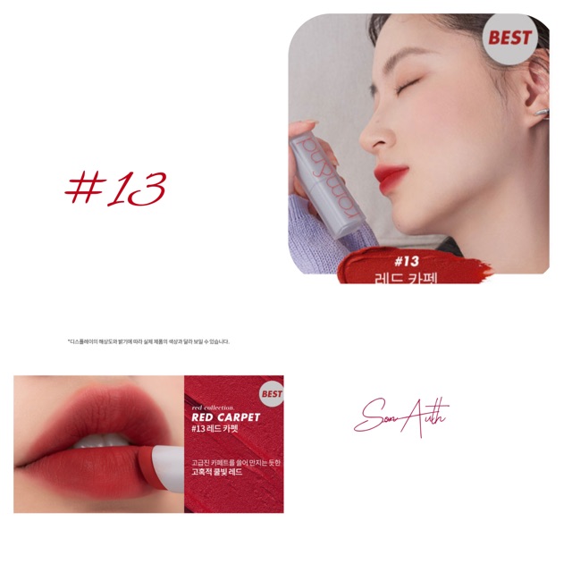 Son thỏi Romand Zero Matte Lipstick