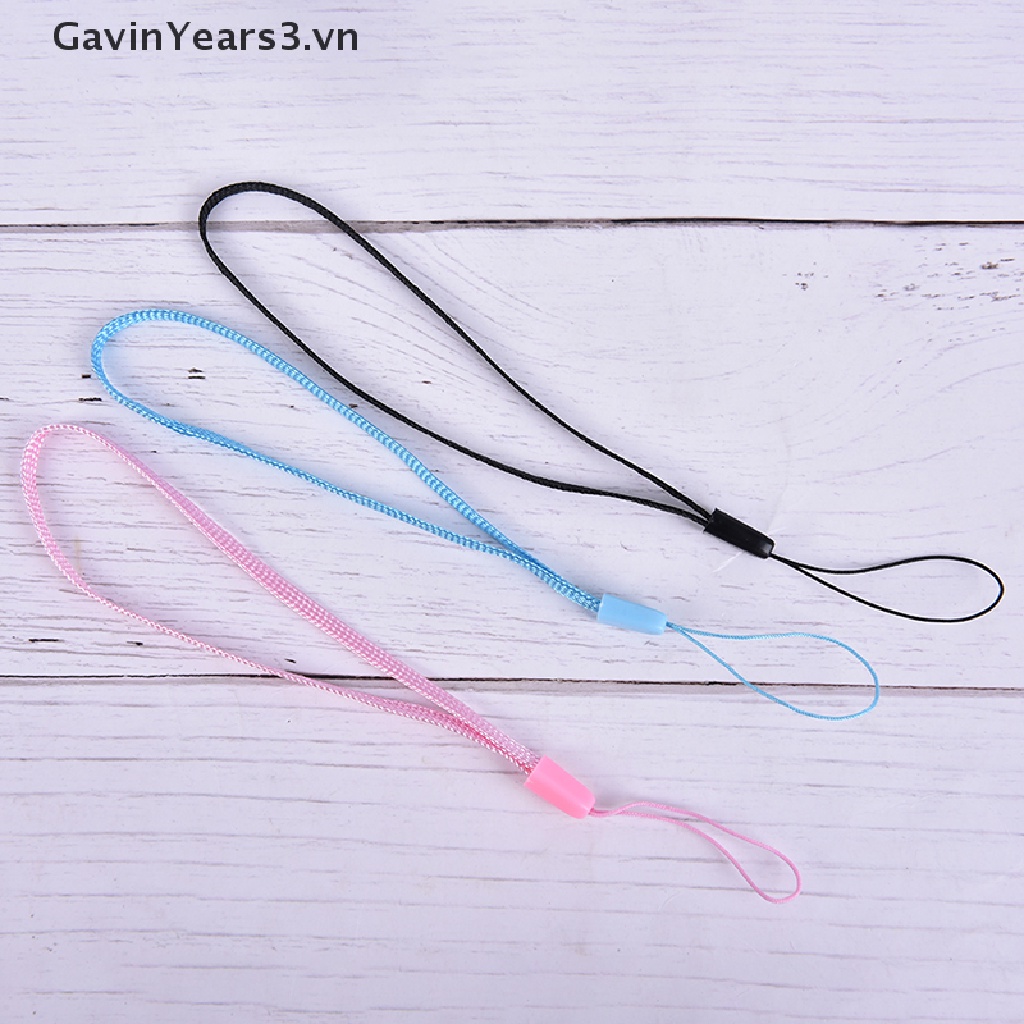 Set 10 dây đeo cổ tay bằng nylon cho máy ảnh USB/chìa khóa