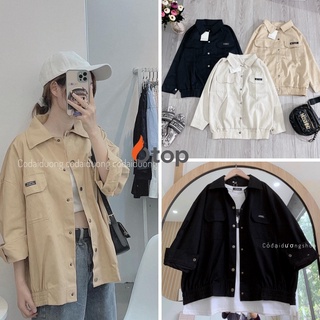 Áo Khoác Bomber Chất Kaki Otop