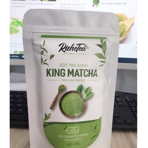 Bột trà xanh RichcTea King Matcha 100gr