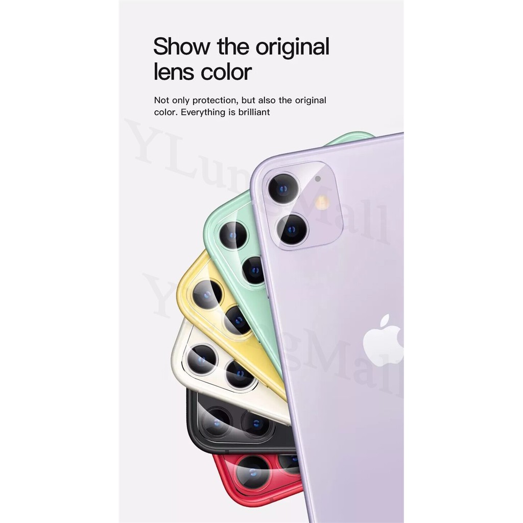 Miếng Dán Kính Camera 3D Cho iPhone 11 Hiệu Totu, Dán Camera iPhone 11 (6.1 inch)
