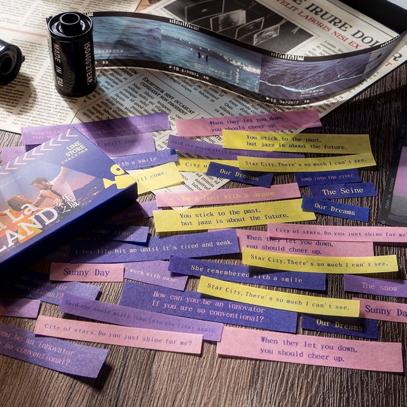 Hộp 60 sticker gồm những câu nói Tiếng Anh nổi tiếng trong phim